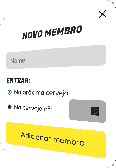 Novo membro PopUp